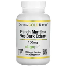Пикногенол (экстракт коры приморской сосны) (French maritime pine bark extract) 100 мг 180 капсул