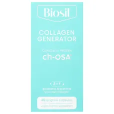 БиоСил Генератор Коллагена (BioSil ch-OSA Advanced Collagen Generator) 60 капсул