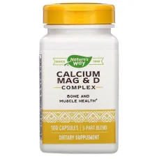 Комплекс магнію кальцію та вітаміну D (Calcium Mag & D Complex) 100 капсул