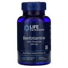 Бенфотиамин с тиамином (Benfotiamine with Theamine) 120 капсул