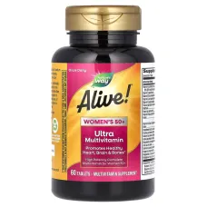 Мультивітаміни для жінок 50+ (Alive! Women's multi-vitamin) 60 таблеток
