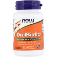 Пробіотик для здоров'я ЛОР-органів (OralBiotic) 60 льодяників