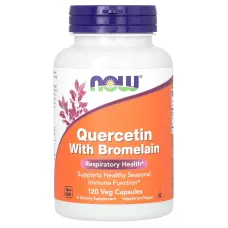 Кверцетин с бромелайном (Quercetin with Bromelain) 120 капсул