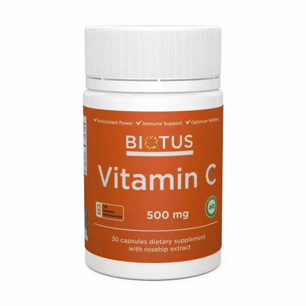 Вітамін С (Vitamin C) 500 мг 60 капсул