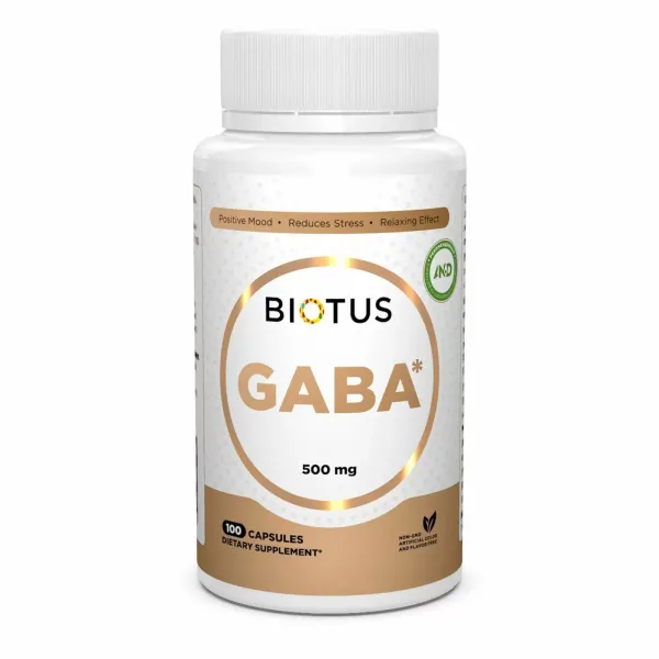 ГАМК (гамма-аміномасляна кислота) (GABA) 500 мг 60 капсул