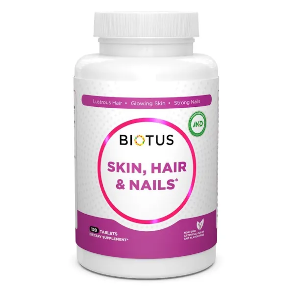 Вітаміни для волосся, шкіри та нігтів (Skin, Nails, Hair), Biotus, 30 таблеток