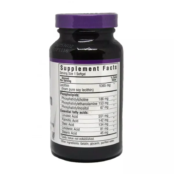 Лецитин (Lecithin) 1365 мг 180 капсул