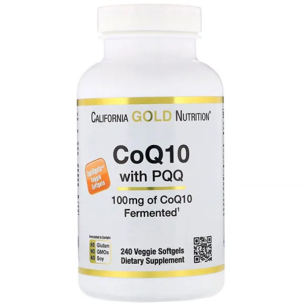 Коензим Q10 з PQQ (CoQ10 with PQQ) 60 капсул