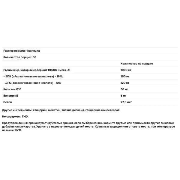 Кардио комплекс Q10, Doppelherz, 30 капсул