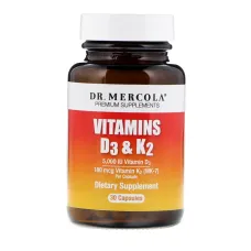 Вітамін D3 і K2 (Vitamin D3 & K2) 5000 МО / 180 мкг