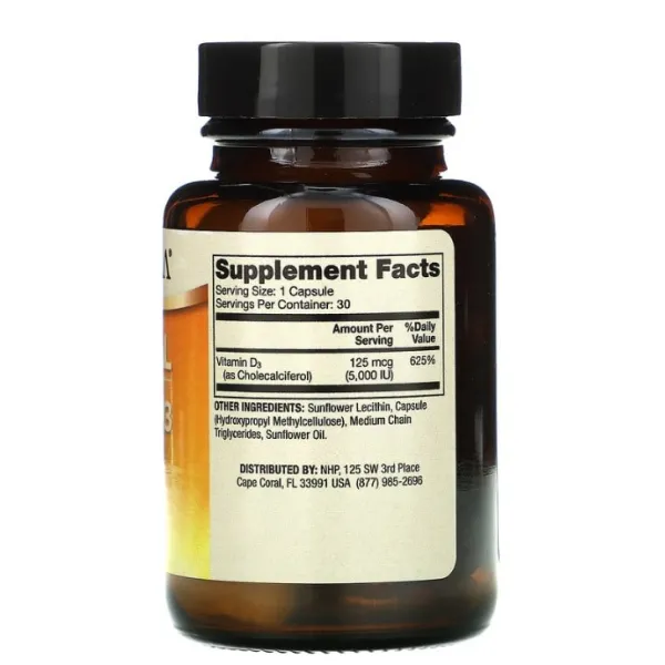 Вітамін Д3 ліпосомальний (Liposomal Vitamin D3) 5000 МО 30 капсул