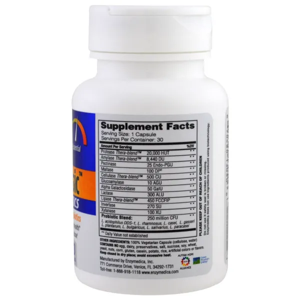 Ферменти та пробіотики (Digest Basic + Probiotics) 90 капсул