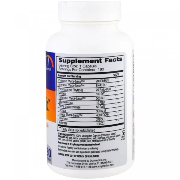 Травні ферменти (Essential Enzyme Formula) 30 капсул