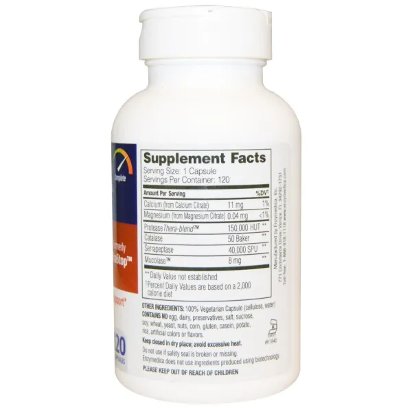 Ферменти (Enzyme Defense ViraStop) протеолітичні 60 капсул