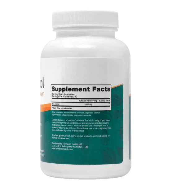 Мио-инозитол (Myo-Inositol for women and men) 500 мг 120 капсул
