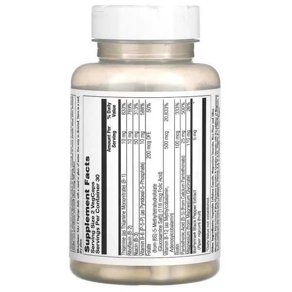 Стрес В-комплекс с магнием глицинатом (Stress B Mag Glycinate) 60 капсул