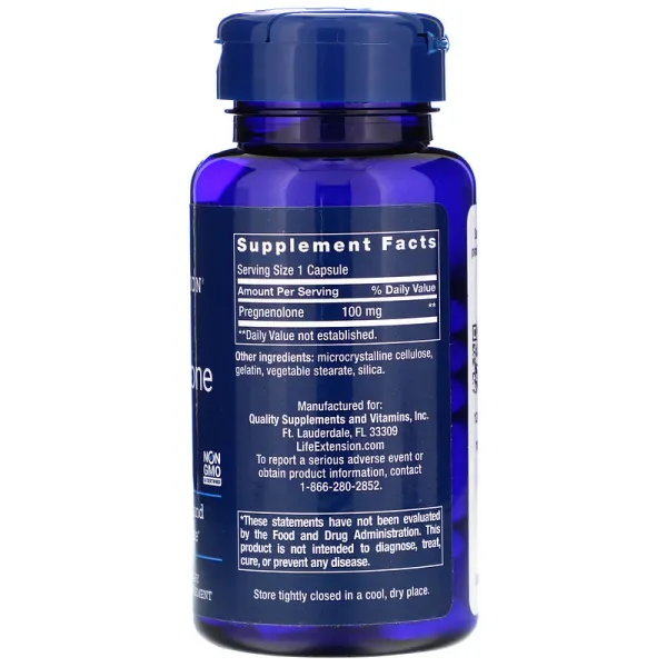 Прегненолон (Pregnenolone) 100 мг 100 капсул