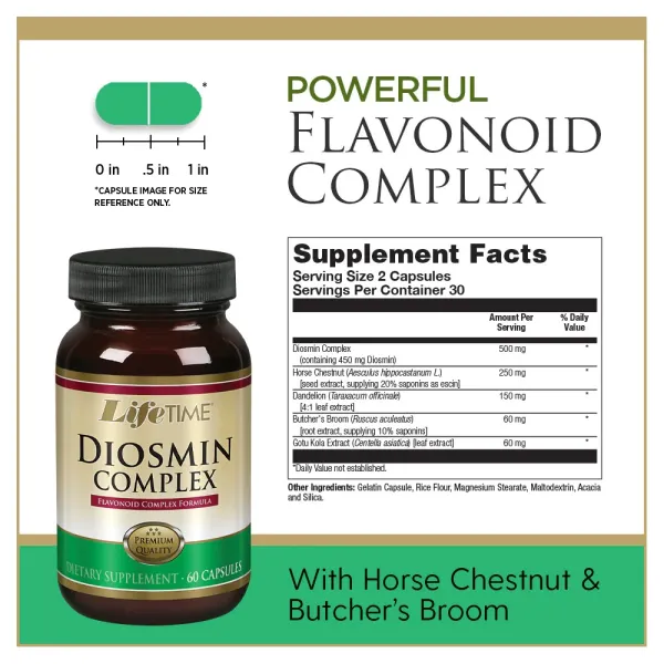 Діосмін Комплекс (Diosmin Complex) 60 капсул