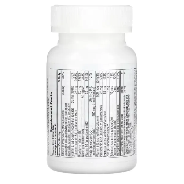 Залізо та поживні речовини для здоров'я еритроцитів (Iron with Essential Nutrients Hema-Plex) 30 таблеток