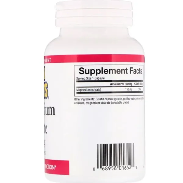 Цитрат магнію (Magnesium Citrate) 150 мг 180 капсул