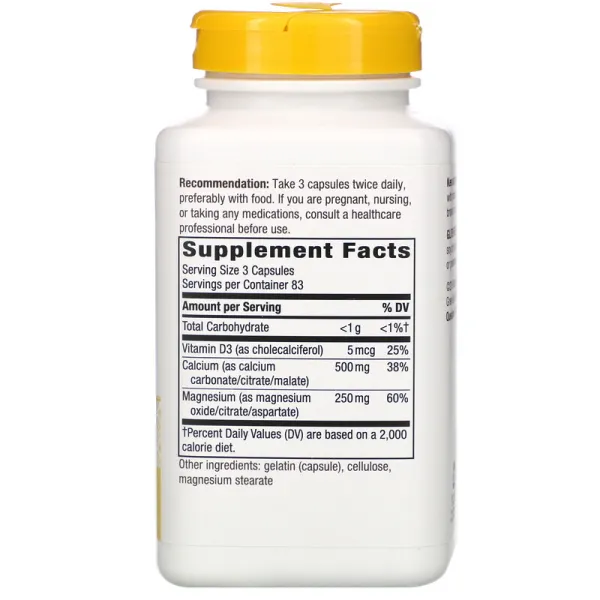Комплекс кальцію магнію та вітаміну D (Calcium Mag & D Complex) 250 капсул