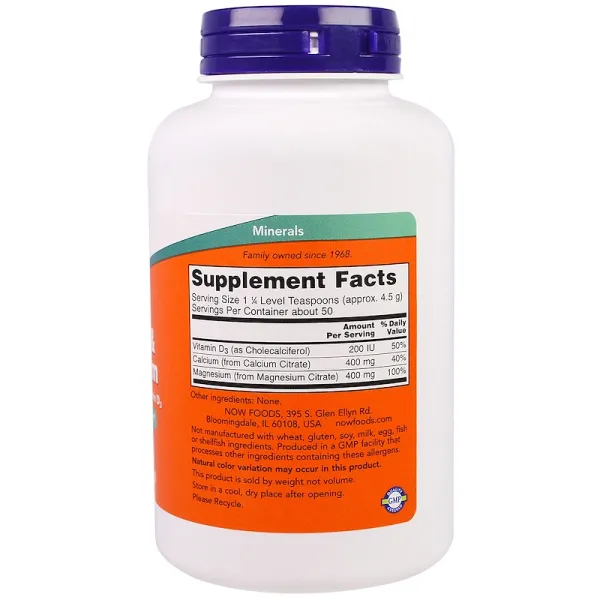 Кальцій та магній з вітаміном D3 (Calcium&Magnesium with Vitamin D3) порошок 227 г