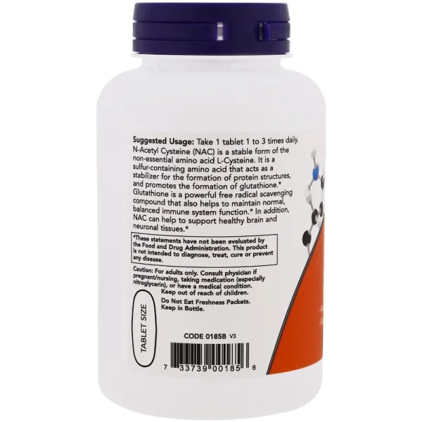 Ацетилцистеїн (N-Acetyl Cysteine) 1000 мг 120 таблеток