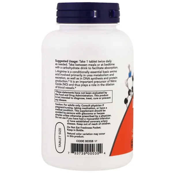 Аргінін (L-Arginine) 1000 мг 120 таблеток