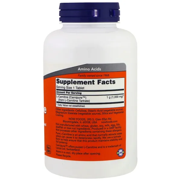 Л-Карнітин (L-Carnitine) 1000 мг 50 таблеток