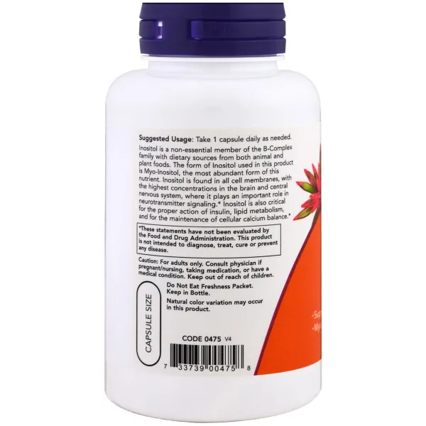 Інозитол (Inositol) 500 мг 100 капсул