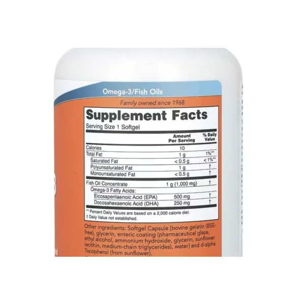 Ультра Омега-3 (Ultra Omega-3500 EPA/250 DHA) 180 капсул