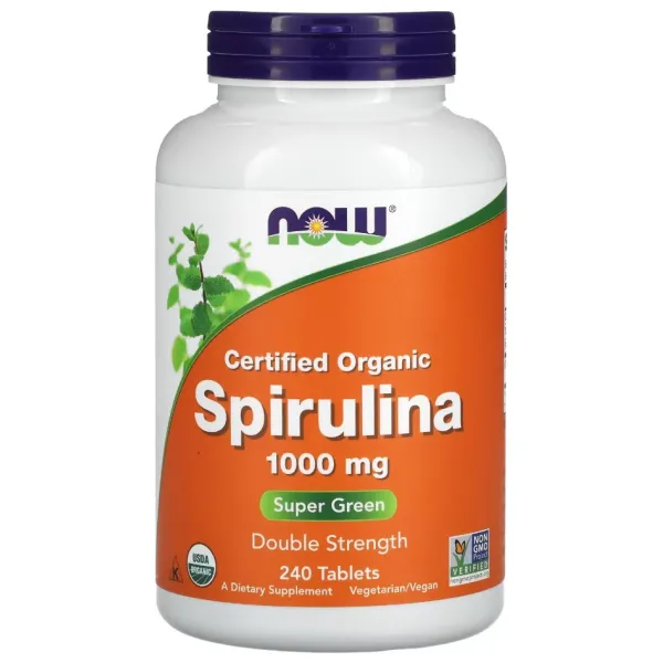 Спіруліна органічна (Spirulina Organic) 1000 мг 120 таблеток