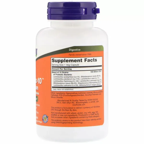 Пробіотики (Probiotic-10) 100 млрд КУО 30 капсул