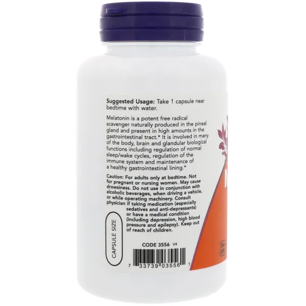 Мелатонін (Melatonin) 5 мг 60 капсул