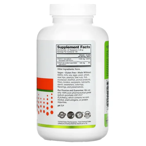Аскорбат натрія (Immunity Sodium Ascorbate Crystalline Powder) 1 кг