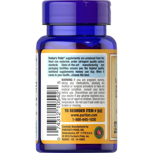 Натуральний вітамін E (Vitamin E) 400 МО 50 капсул