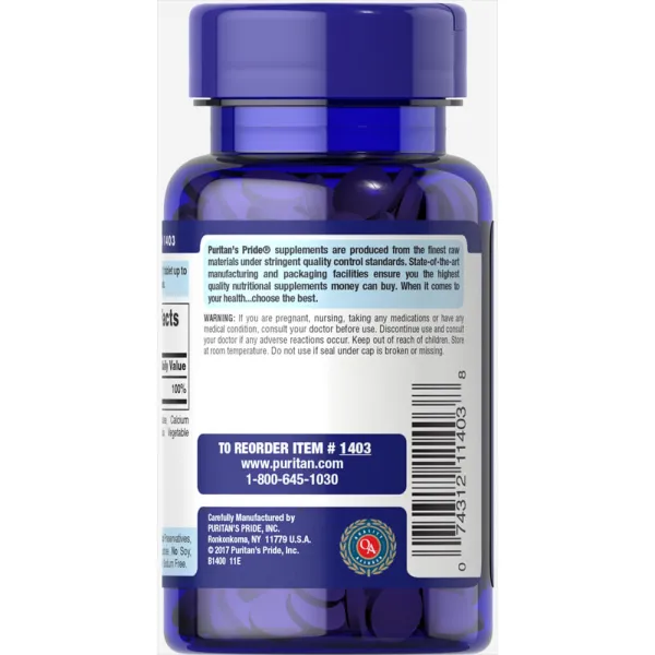 Фолієва кислота (Folic acid), Puritan's Pride, 400 мкг 250 таблеток