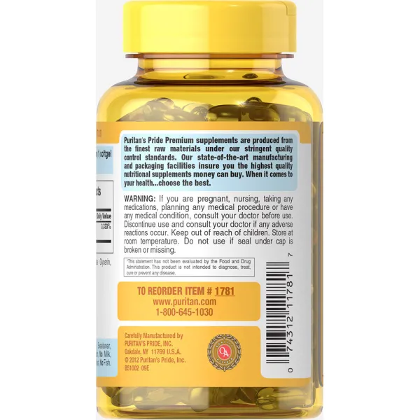 Вітамін Е (Vitamin E) 1000 МО 50 капсул