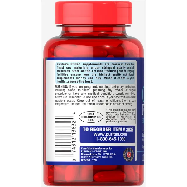 Риб'ячий жир Омега-3 (Omega-3 Fish Oil) 1000 мг 100 капсул