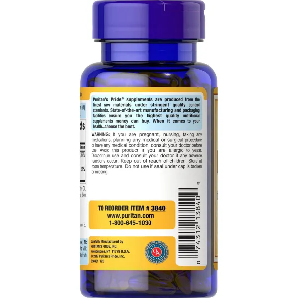 Вітамін Е з селеном (Vitamin E with Selenium) 400 МО 100 капсул