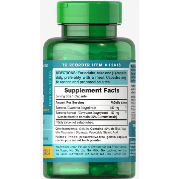 Куркума (Turmeric Curcumin) 500 мг 90 капсул