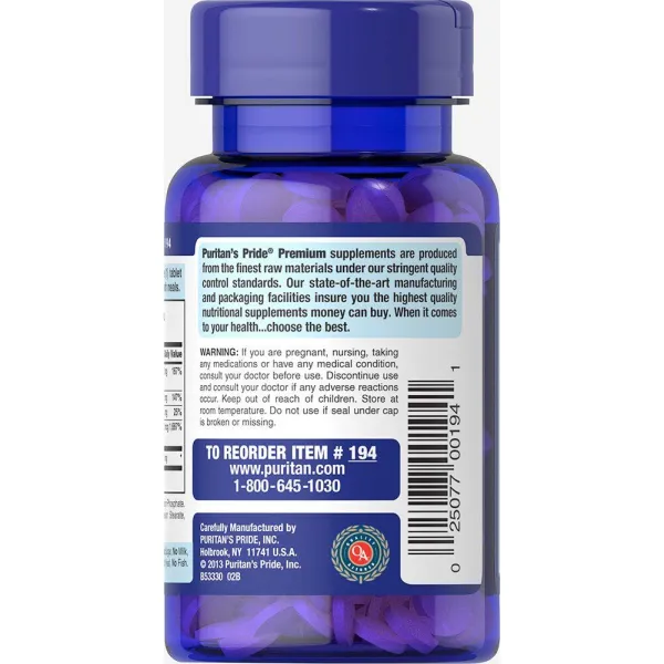 Вітаміни групи В (Vitamin B-Complex та Vitamin B-12) 90 таблеток