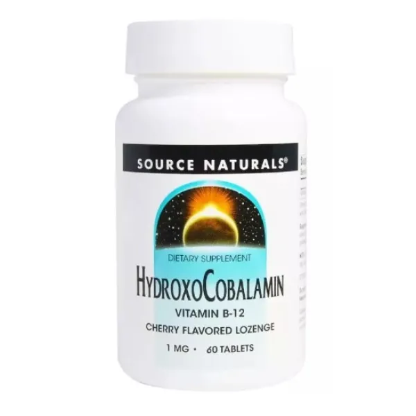 Вітамін B12 (Vitamin B12 HydroxoCobalamin) 240 таблеток зі смаком вишні