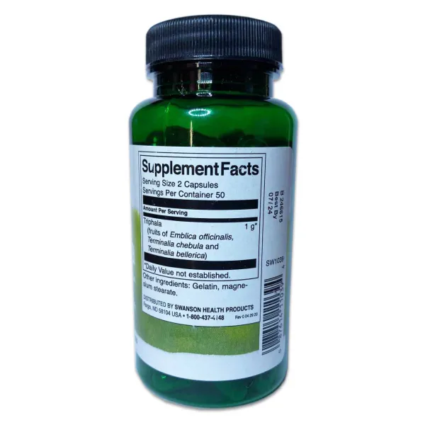 Трифала (Triphala) 500 мг 100 капсул