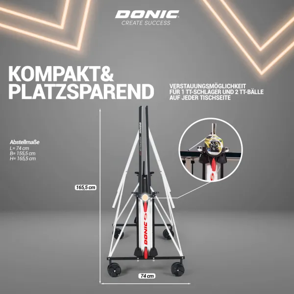 Тенісний стіл Donic Indoor Roller Fun синій