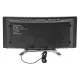 Годинник настільний з радіо Technoline WT460 Blue LED Black/Silver (WT460 blaue LED)