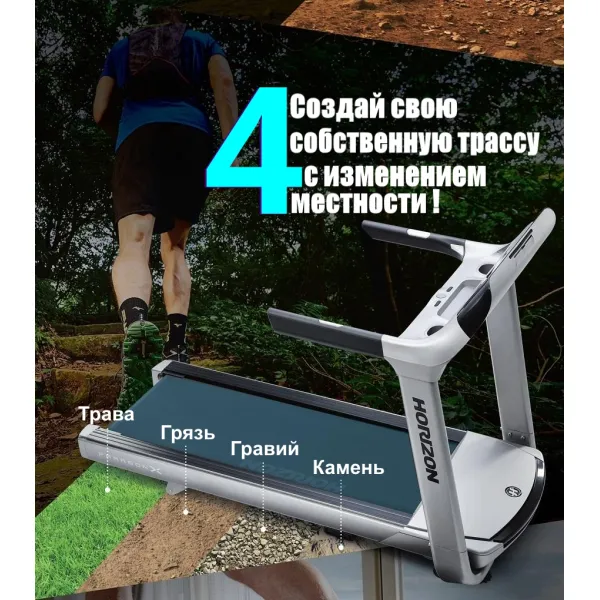 Беговая дорожка Horizon Paragon X