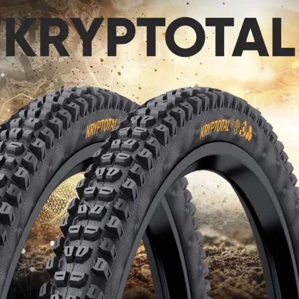 Покрышка бескамерная Continental Kryptotal-F Enduro 27.5 x 2.40 Soft черная, складная skin