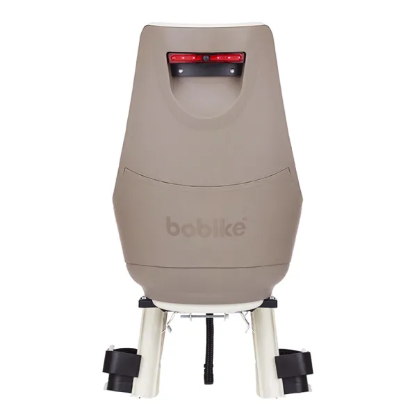 Детское велокресло Bobike Exclusive maxi Plus Carrier LED / Safari chic