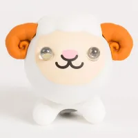 Мигалка для детского велосипеда Zoonimal Овечка, LED, на руль. Свечение: Белый